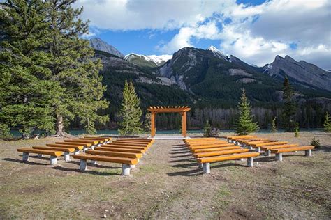 Athabasca River wedding venue .